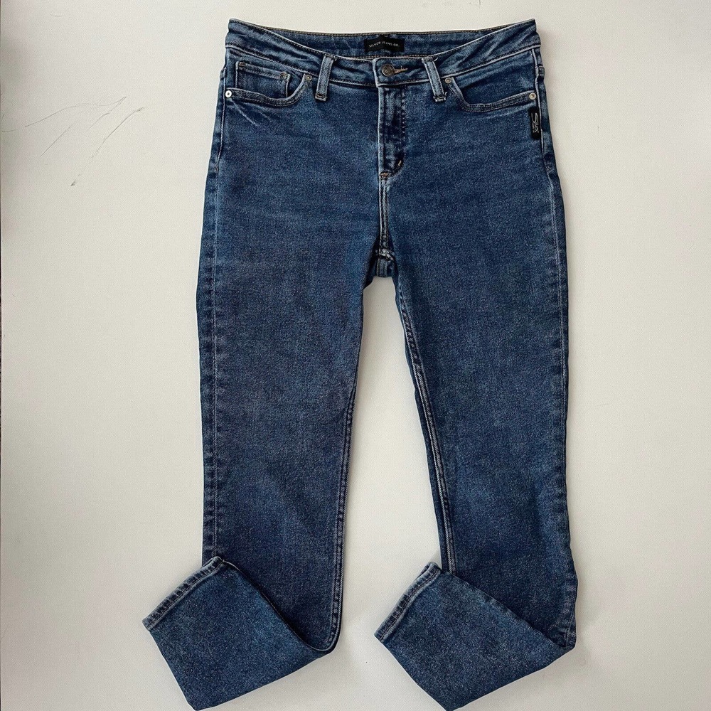 SILVER High Note Skinny Jeans Non-Distressed